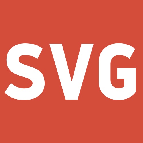 Comparison between a verbose SVG source and an optimized version with the same visual rendering